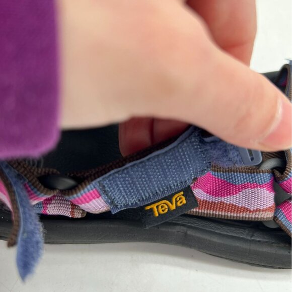 Teva Womens Hurricane XLT 2 Vista Sandals Size 7 Pink Outdoors Strappy 1019235 - Picture 2 of 8